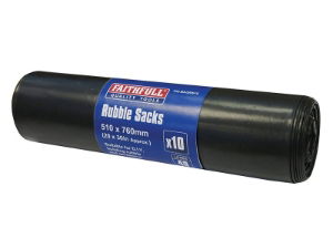 Faithfull Tools Black Rubble Sacks