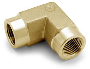 Ham-Let® brass Pipeline NPT female elbow