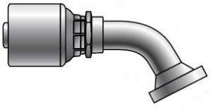 Gates MegaCrimp® SAE Flange 60° Couplings Code 61