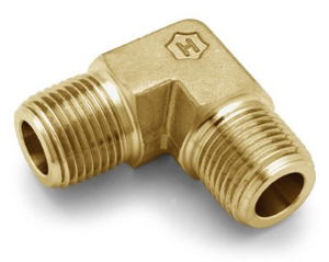 Ham-Let® brass Pipeline NPT male elbow 