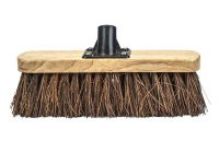 BROOM HEAD BASSINE VARNISHED 300MM (12IN) THREADED SOCKET