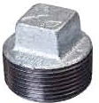 Vale® British / DIN standard galvanised plain plug