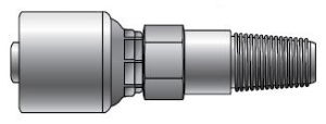 Gates MegaCrimp® Male NPT Long Nose Couplings