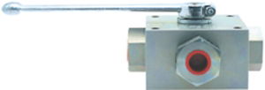 MHA 4KH Series 4-Way Ball Valve T Port