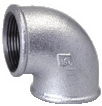 Vale® DIN Standard Galvanised 90° Female Elbow 