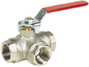 Vale® 3 Way Ball Valve  T Port