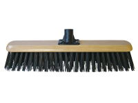 PLATFORM BROOM HEAD BLACK PVC 45CM (18IN) THREADED SOCKET
